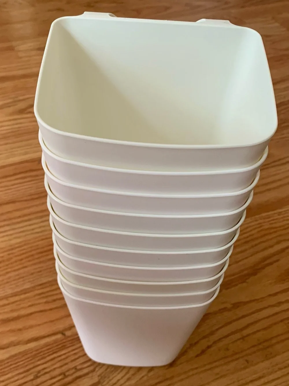 Lot of 10 IKEA SUNNERSTA Containers 5” inch Height - Storage - Plants Flowers